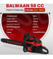 Balwaan Petrol Chainsaw CS-560 22 Inches